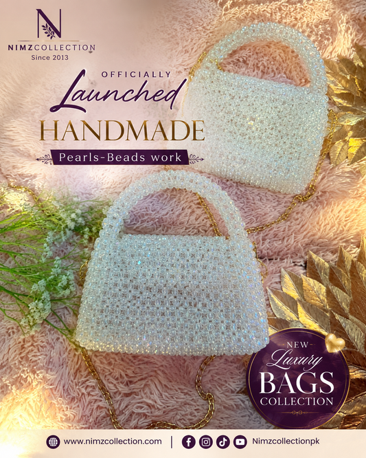 Crystal Pearl work handbags
