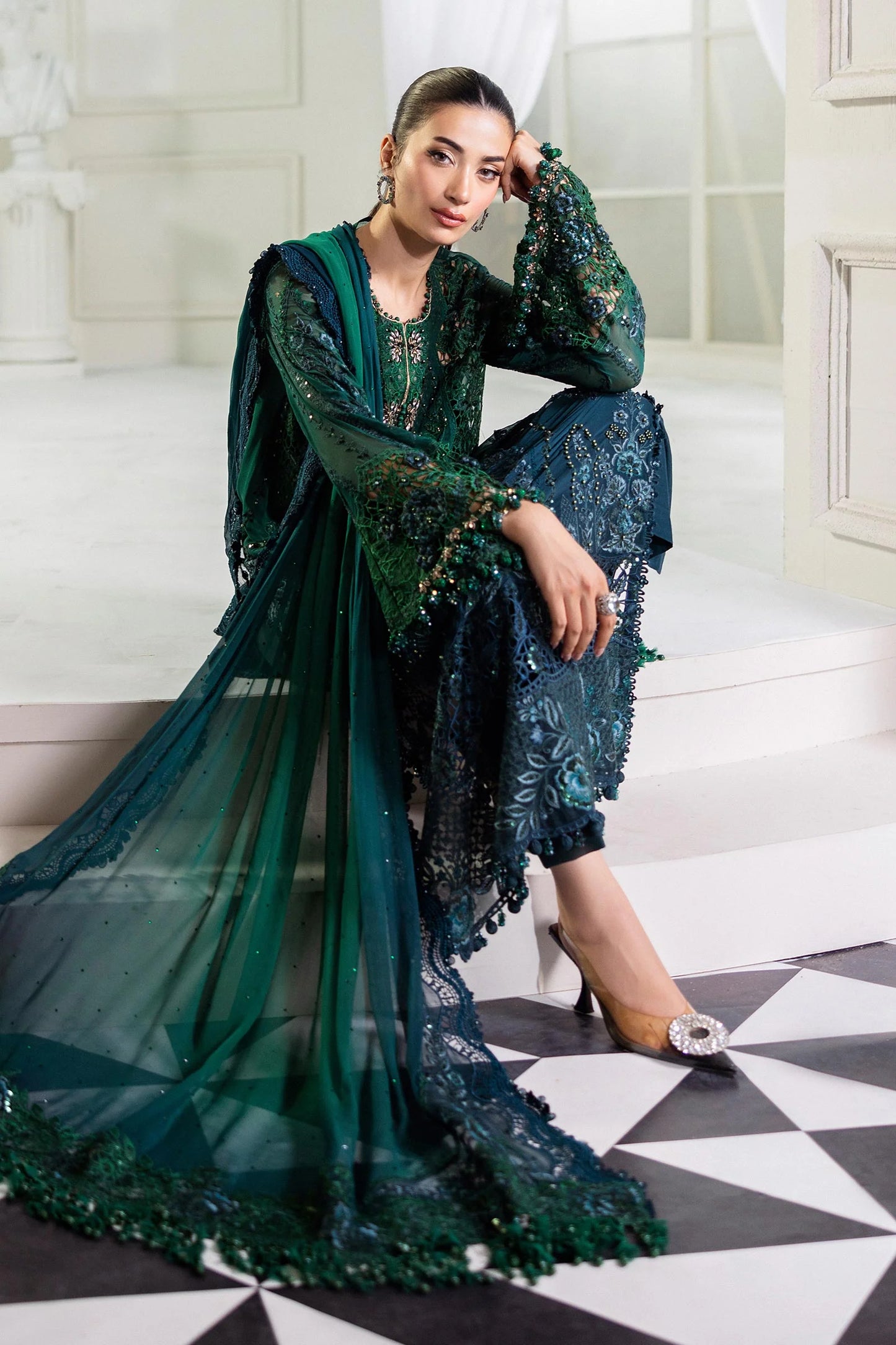 D6 - Embriodered Chiffon - 2025