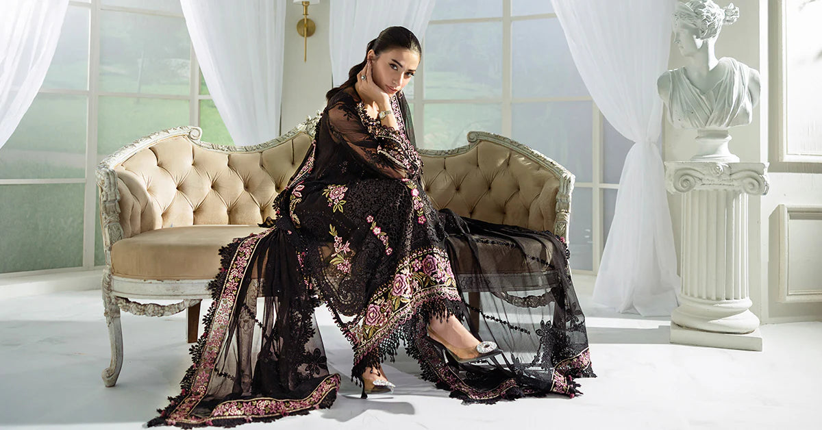 D4 Embroidered Chiffon - 2025