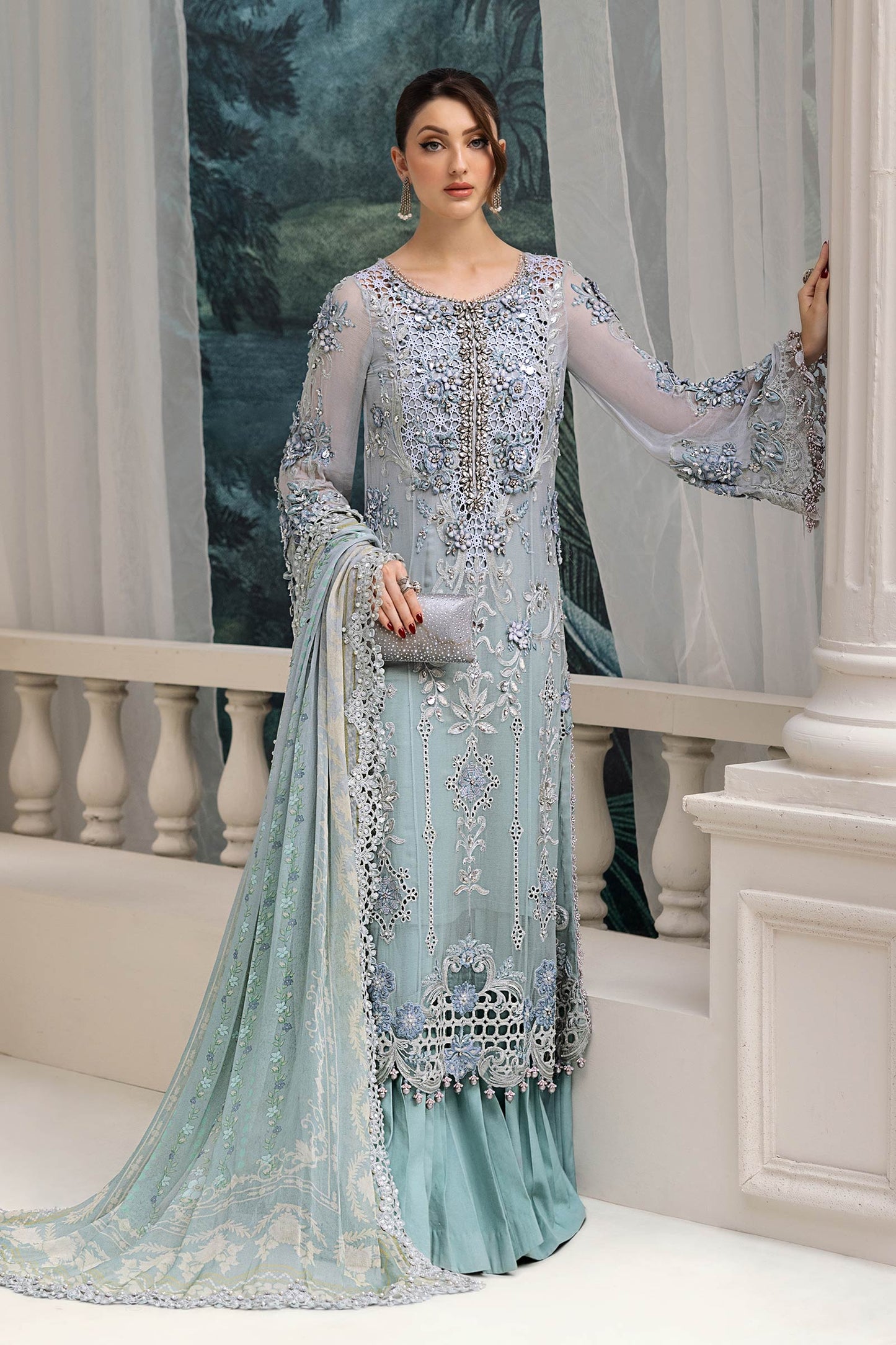 D8 - Embroidered Chiffon - 2025