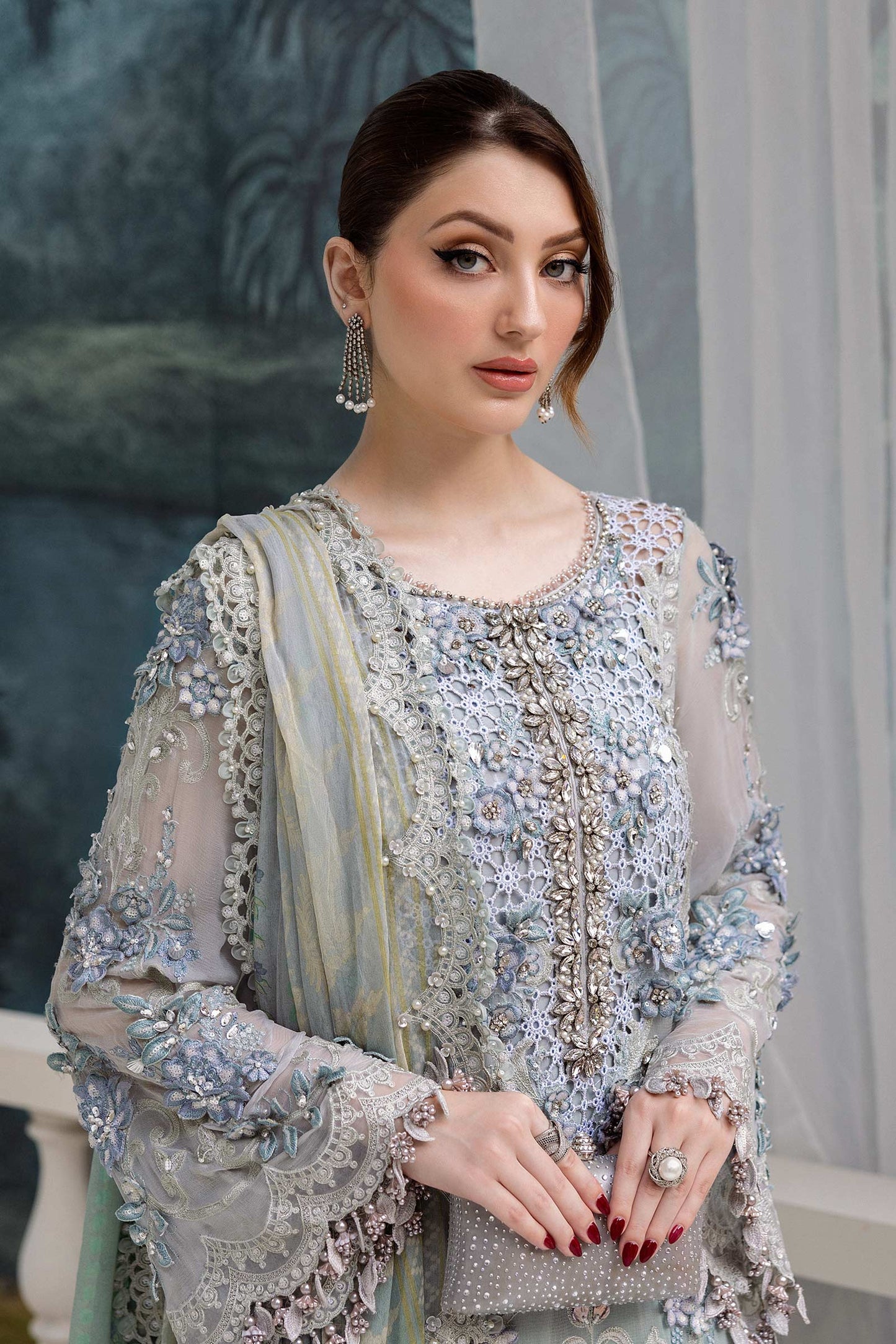 D8 - Embroidered Chiffon - 2025