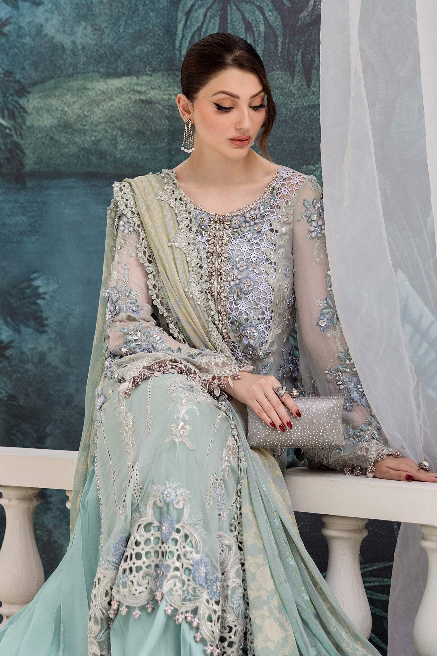 D8 - Embroidered Chiffon - 2025