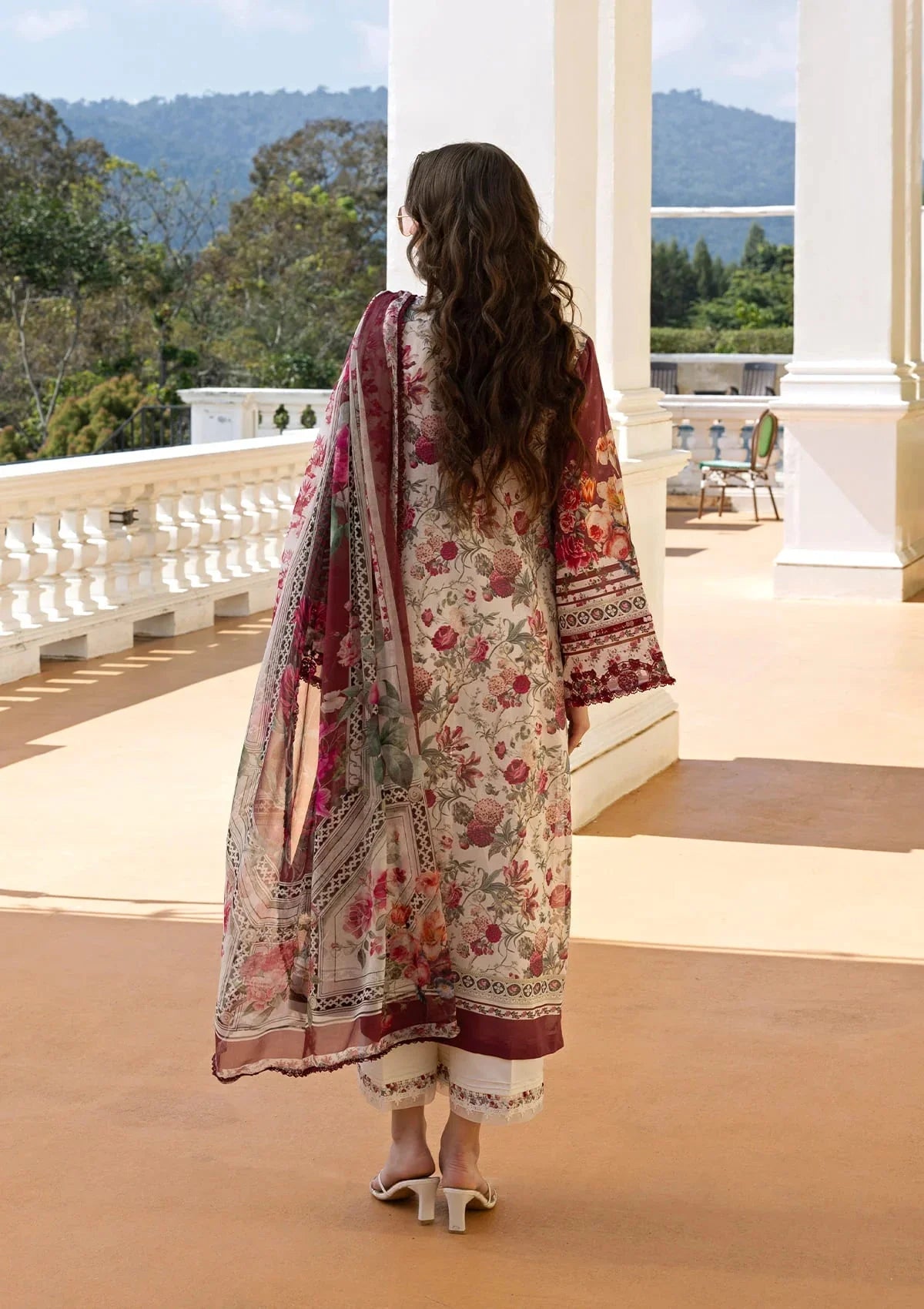 2B-Pure Chiffon Dupatta