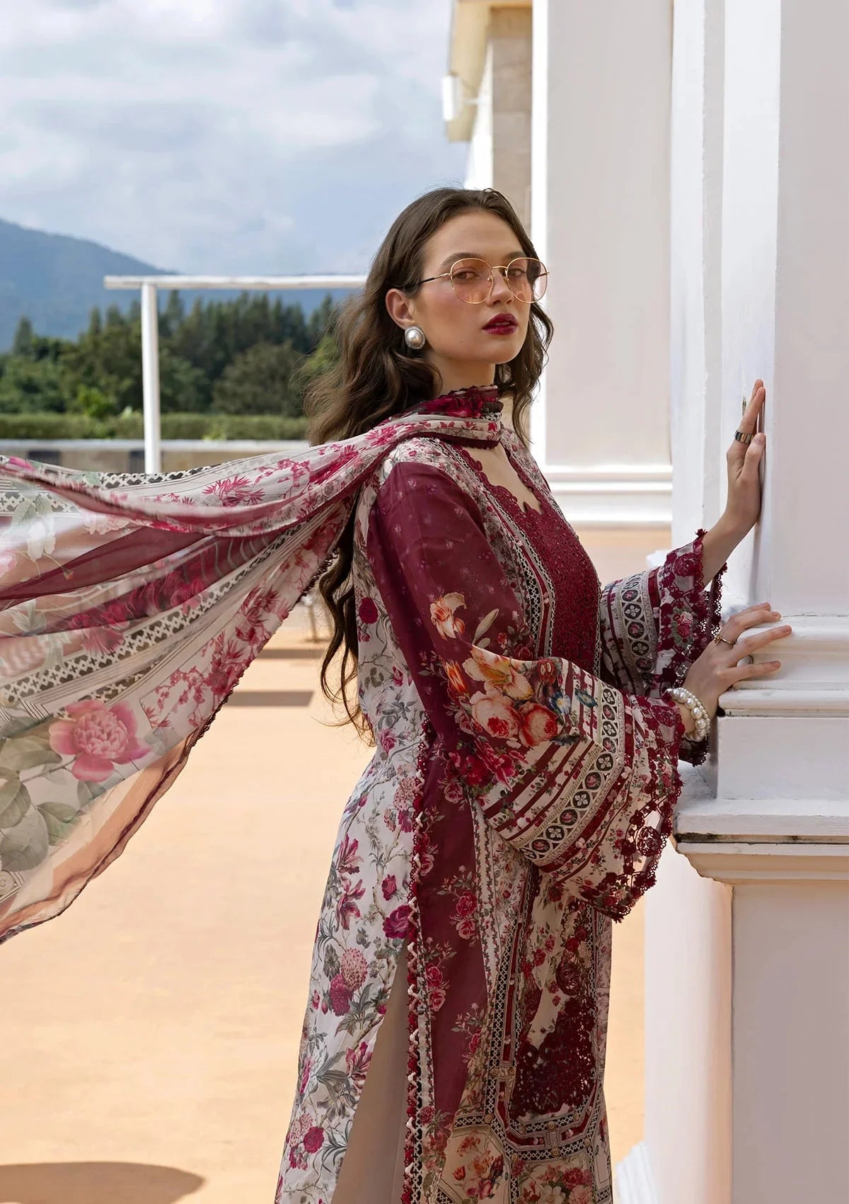 2B-Pure Chiffon Dupatta