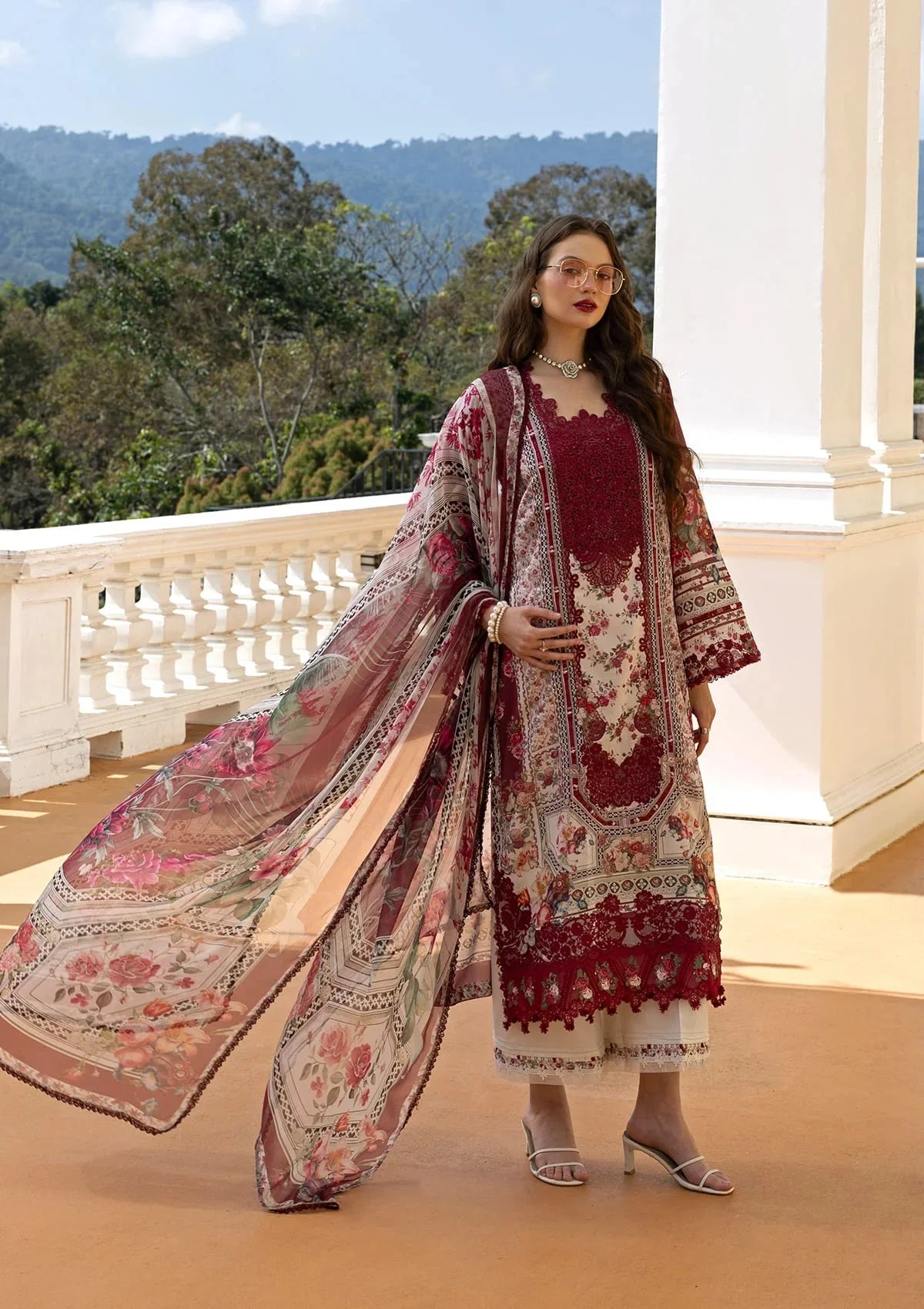 2B-Pure Chiffon Dupatta
