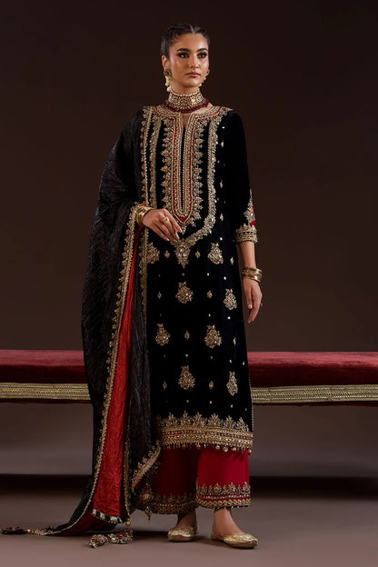 Black Pure Tassel Silk | Kora Dabka H.M