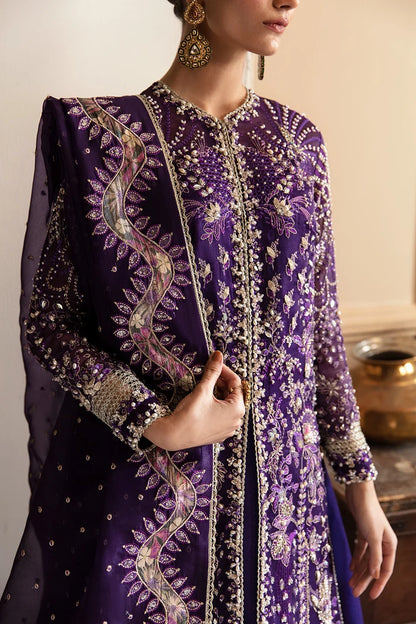Soraya Maysa organza dress with handmade stones and luxury handwork