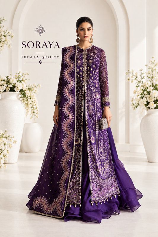 Maysa soraya Organza Wedding  wear outfit