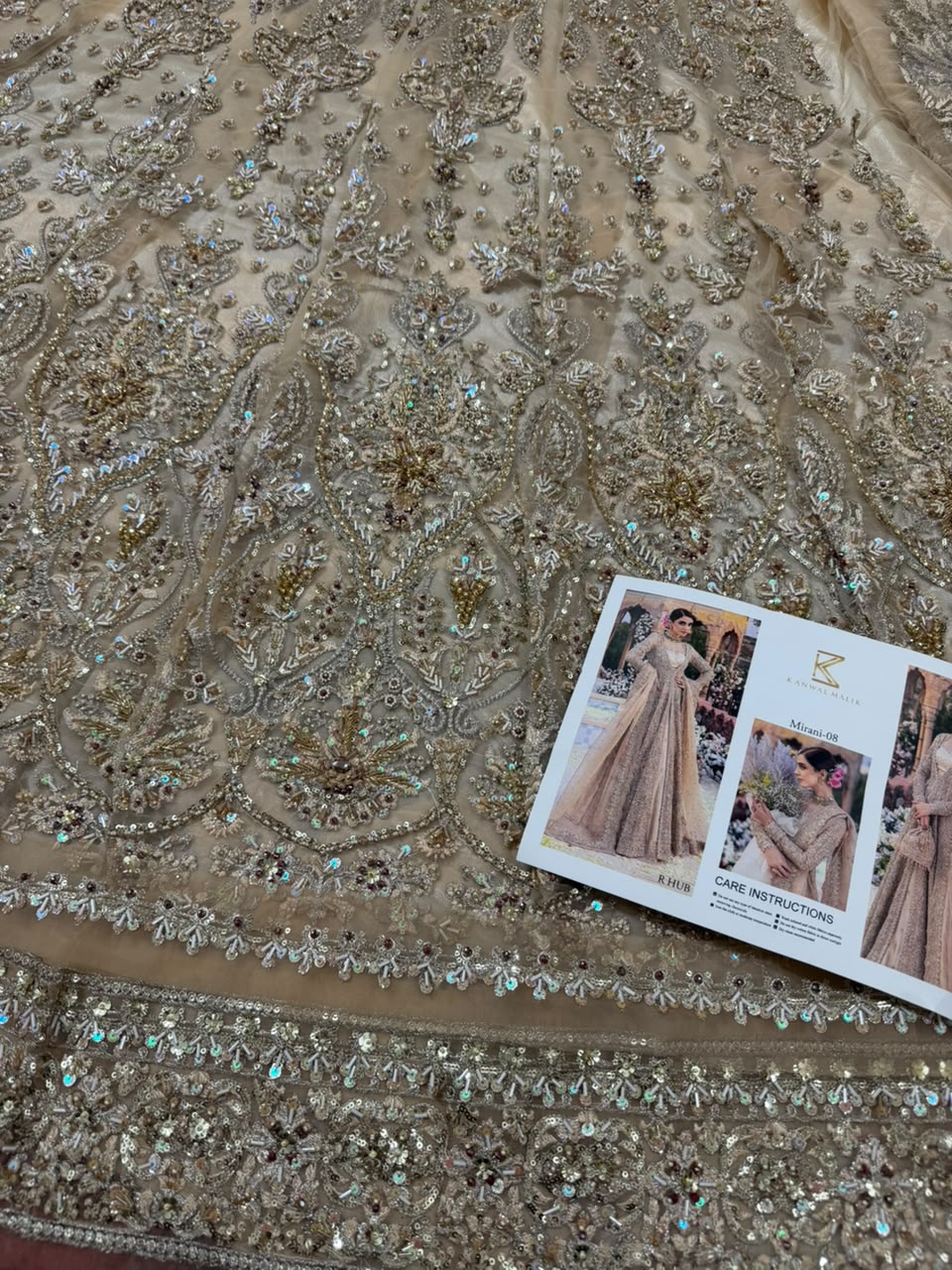 Kanwal Malik Mirani Pakistani designer maxi for wedding and formal wear