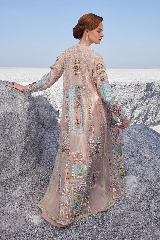 Nida Azwer Nawaal Pakistani formal dress with luxury hand embellished detailing