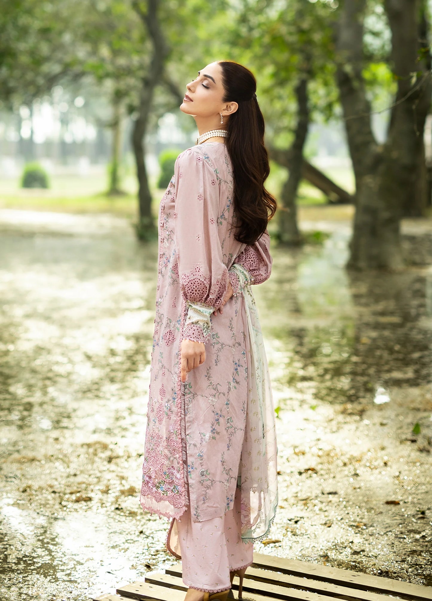 Saaha - Pure Chiffon Dupatta