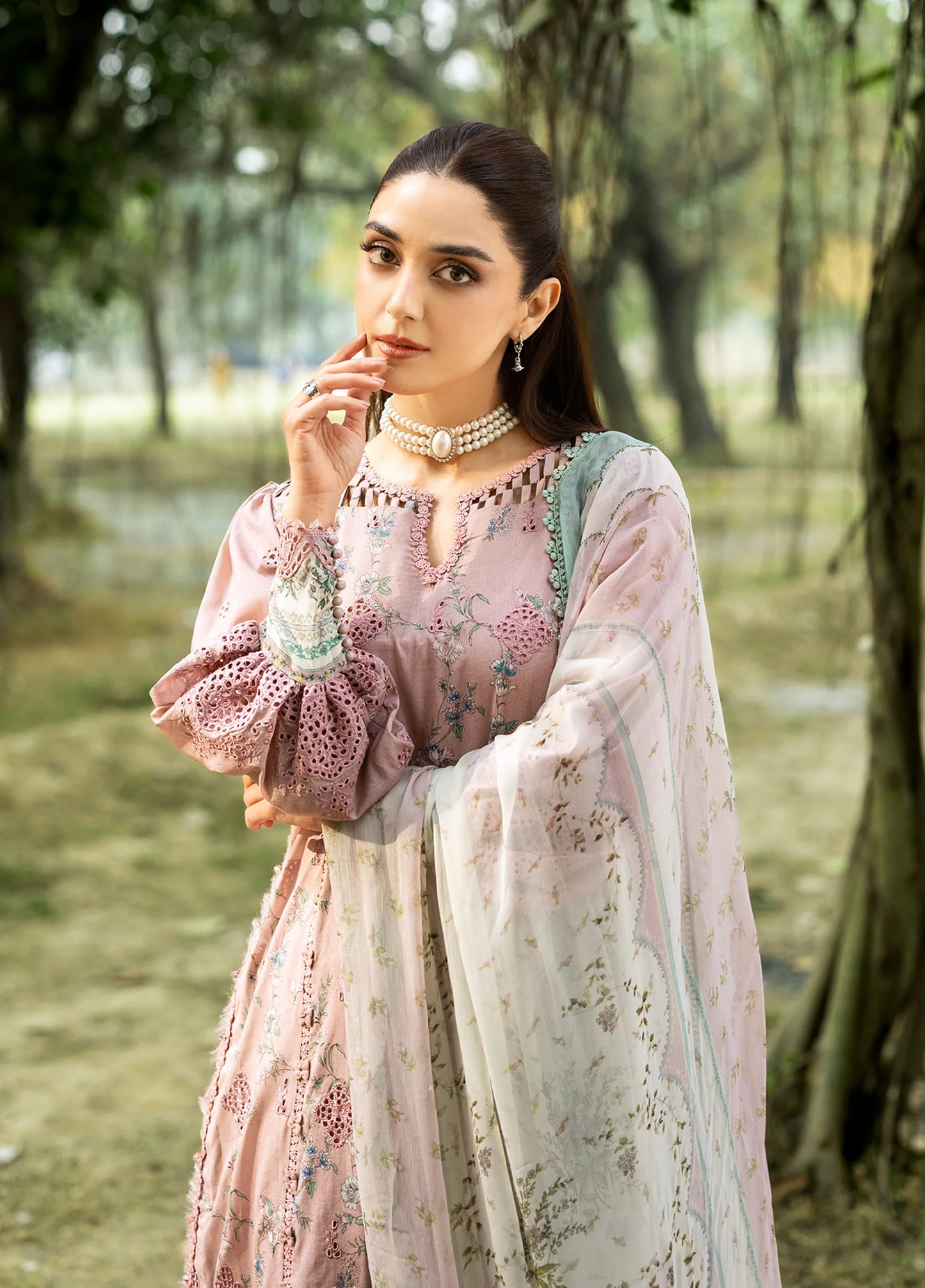 Saaha - Pure Chiffon Dupatta