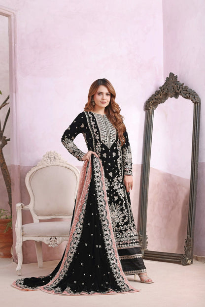 Sabaiqbal Velvet 3pc