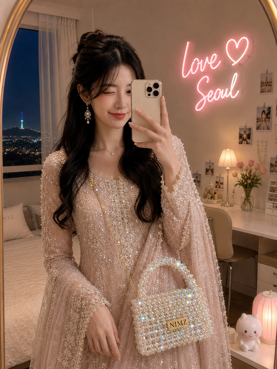 Korean Seoul Handbags handmade customise