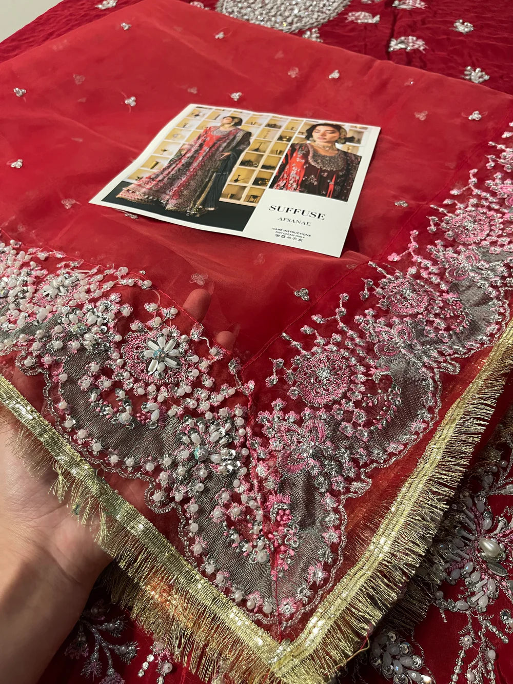 Afsanae - Pure Tassel Silk