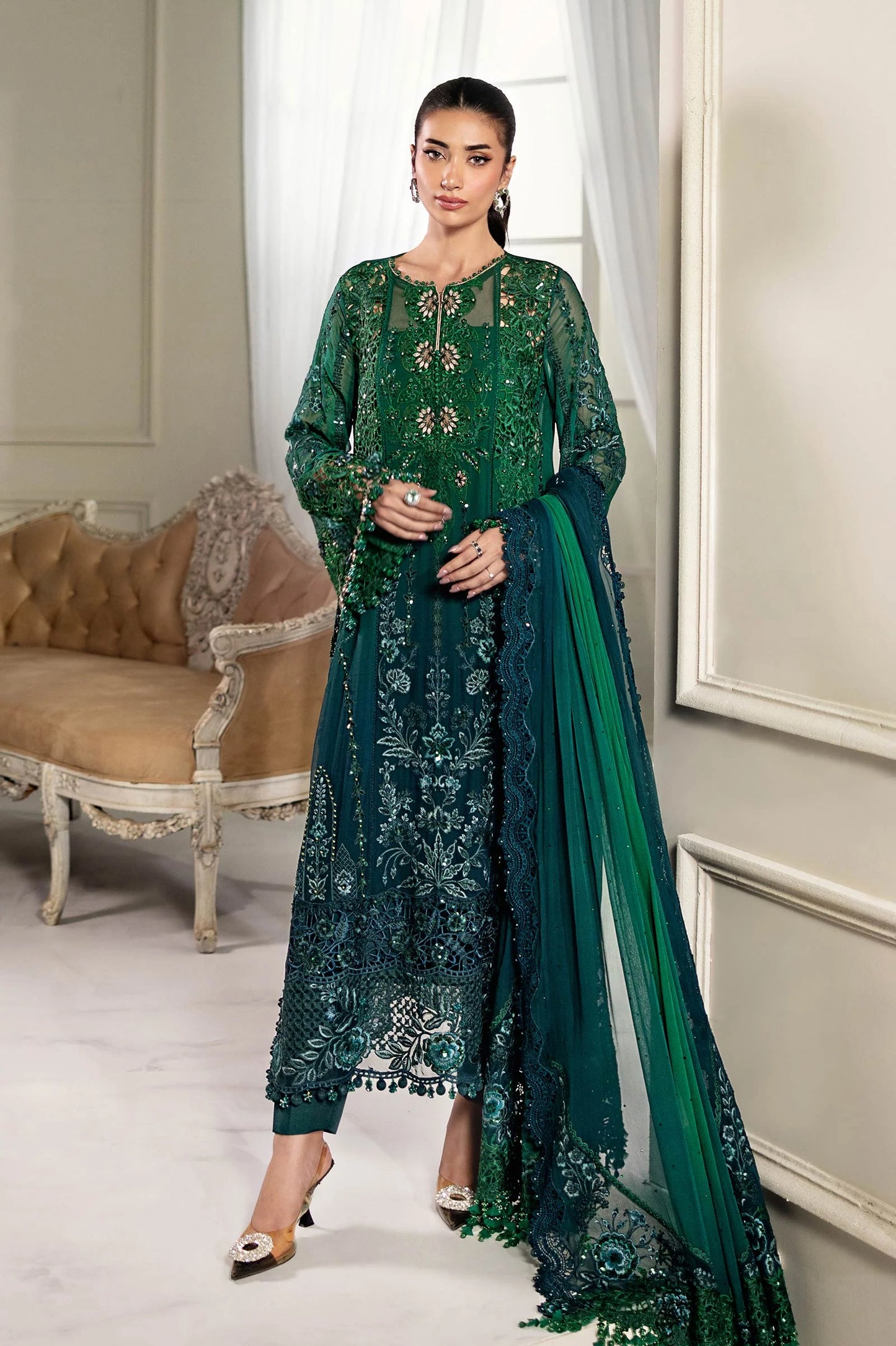D6 - Embriodered Chiffon - 2025