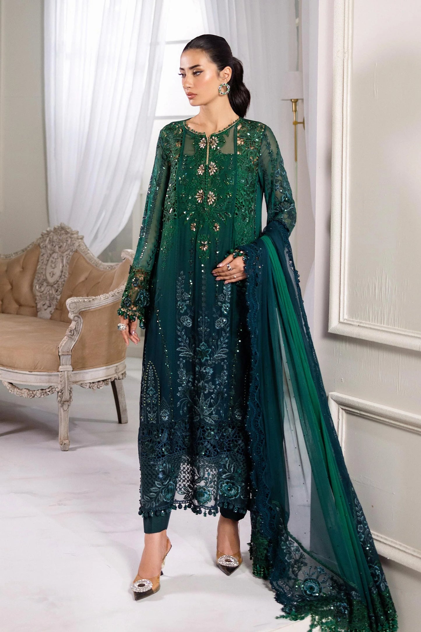D6 - Embriodered Chiffon - 2025