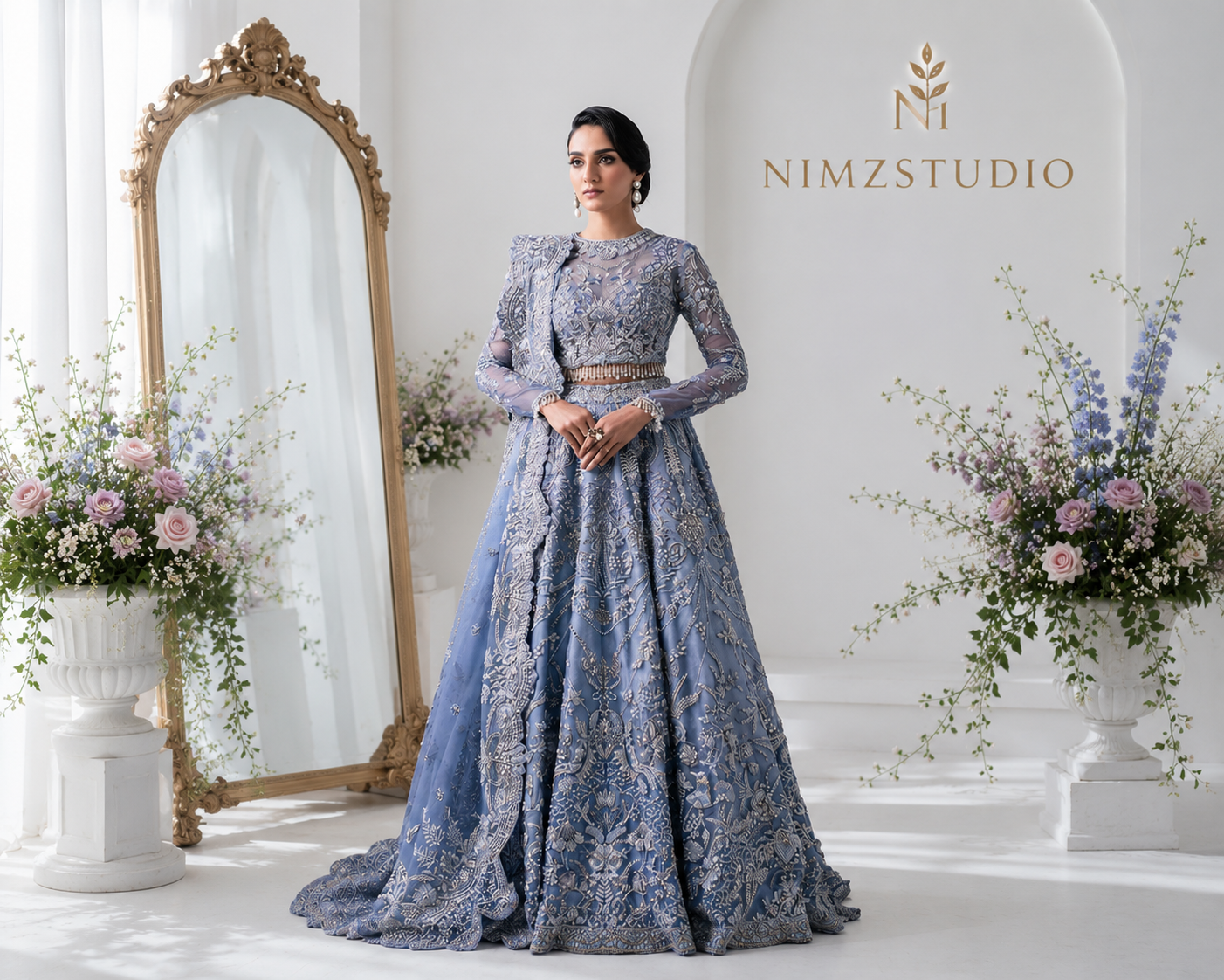 Luxury Nyra Outfit Aarzu Pakistani dress designer wedding wear 