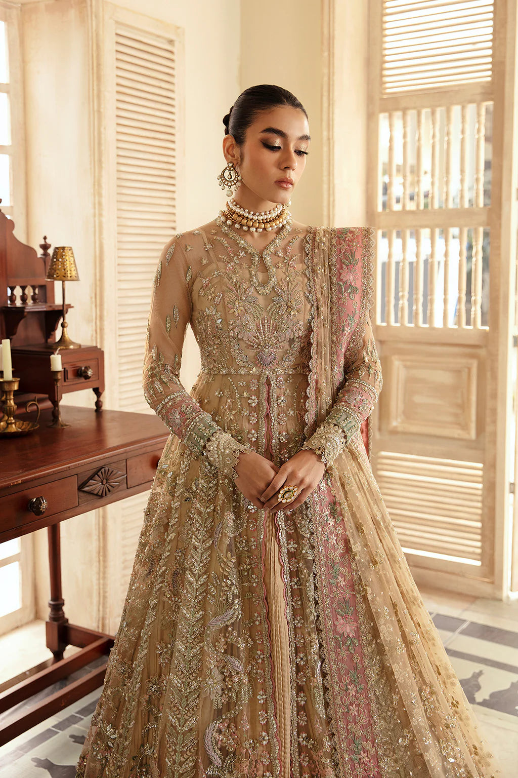 Soraya Irina luxury Pakistani designer Maxi & lehnga choli Option for wedding and party wear UK USA